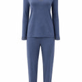 Pijama Mujer Largo Azul Ysabel mora