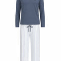 Pijama Punto Elástico Caballero Azul