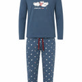 Pijama Perchado Caballero Baa-lly Azul