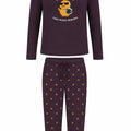 Pijama Perchado Caballero Pato Astronauta Ciruela